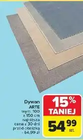 Carrefour Dywan arte 100 x 150 cm oferta