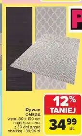 Carrefour Dywan omega 80 x 150 cm Omega oferta