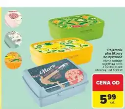 Carrefour Pojemnik plastikowy na żywność oferta