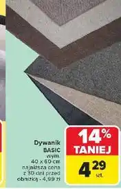 Carrefour Dywanik basic 40 x 60 cm oferta