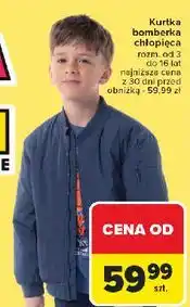 Carrefour Kurtka bomberka 3-16 lat oferta