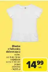 Carrefour Bluzka dziewczęca 3-14 lat oferta
