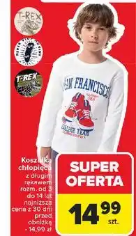 Carrefour Koszulka chłopięca oferta