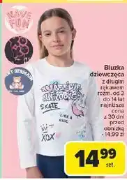 Carrefour Bluzka dziewczęca oferta