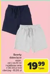 Carrefour Szorty dziecięce oferta