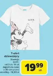 Carrefour T-shirt dziewczęcy 3-14 lat Tex oferta