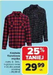 Carrefour Koszula flanelowa s-xxl Tex oferta