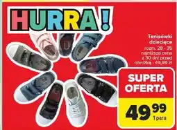 Carrefour Tenisówki dziecięce oferta