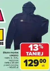 Carrefour Bluza męska rozm. s-xxl Umbro oferta