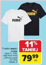Carrefour T-shirt męski s-xxl Puma oferta