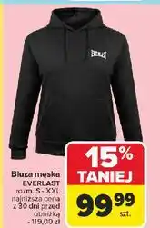 Carrefour Bluza męska s-xxl Everlast oferta