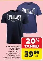 Carrefour T-shirt męski s-xxl Everlast oferta