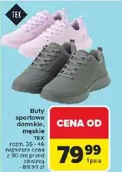 Carrefour Buty sportowe damskie 36-46 Tex oferta