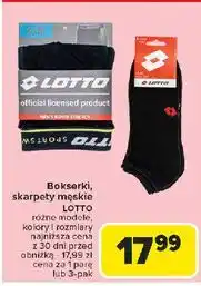 Carrefour Bokserki męskie Lotto oferta