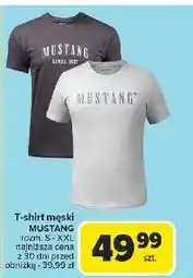 Carrefour T-shirt męski Mustang oferta