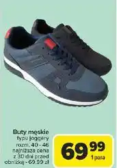 Carrefour Buty męskie 40-46 oferta