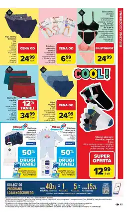 Carrefour Bokserki męskie Tex oferta