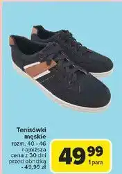 Carrefour Tenisówki męskie 40-46 oferta