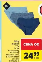 Carrefour Slipy męskie Tex oferta