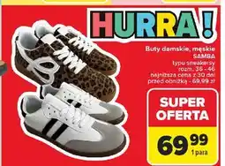 Carrefour Buty męskie samba oferta