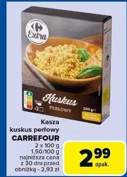 Carrefour Kuskus perłowy Carrefour Extra oferta