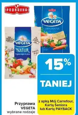 Carrefour Przyprawa do potraw Vegeta oferta