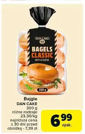 Carrefour Bajgle classic Dan Cake oferta