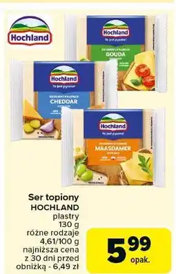 Carrefour Ser topiony maasdamer Hochland oferta