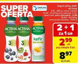 Carrefour Kefir mango Danone Activia oferta