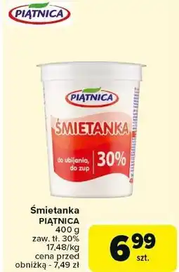 Carrefour Śmietanka 30% Piątnica oferta