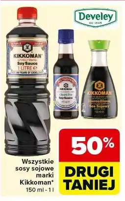 Carrefour Sos sojowy mniej soli Kikkoman oferta