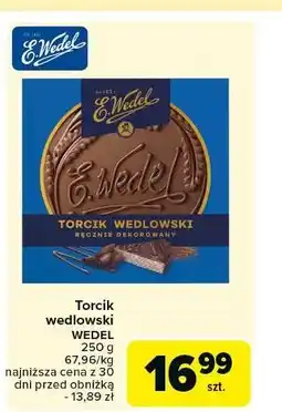Carrefour Torcik waflowy E. Wedel Wedlowski oferta