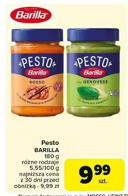 Carrefour Pesto rosso Barilla oferta
