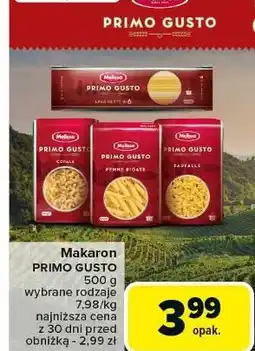 Carrefour Makaron fusilli Melissa Primo Gusto oferta