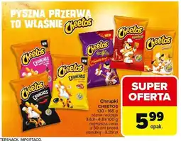 Carrefour Chrupki cheese Cheetos oferta