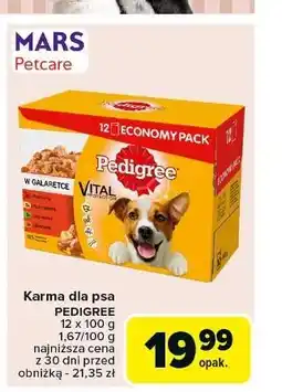 Carrefour Karma dla psa wołowina Pedigree oferta