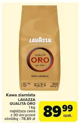 Carrefour Kawa Lavazza Qualita Oro oferta