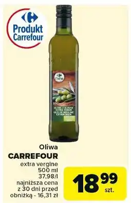 Carrefour Oliwa z oliwek extra vergine Carrefour oferta