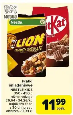 Carrefour Płatki śniadaniowe Kitkat oferta