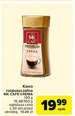 Carrefour Kawa Mk Cafe Premium Crema oferta