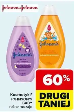 Carrefour Szampon łagodny z pompką Johnson's Baby oferta