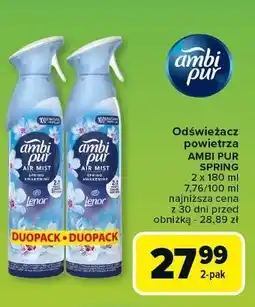 Carrefour Odświeżacz powietrza lenor spring awakening Ambi Pur Freshelle oferta