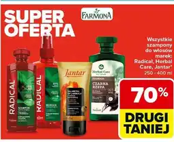 Carrefour Szampon do włosów czarna rzepa Farmona Herbal Care oferta