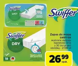 Carrefour Chusteczki nawilżane do podłóg Swiffer oferta