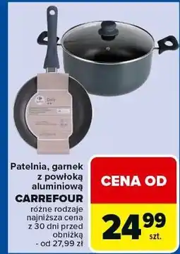 Carrefour Garnek aluminiowy 28 cm Carrefour oferta