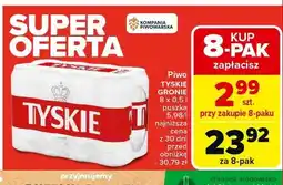 Carrefour Piwo Tyskie Gronie oferta