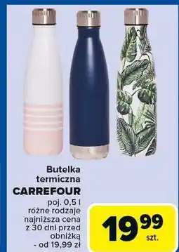 Carrefour Butelka termiczna 0.5 l Carrefour oferta