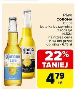 Carrefour Piwo Corona Extra oferta