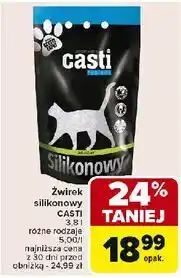 Carrefour Żwirek silikonowy dla kota Casti oferta