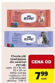 Carrefour Chusteczki dla zwierząt Septona Pet Me! oferta
